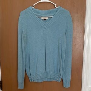 Sonoma Blue V-Neck Sweater